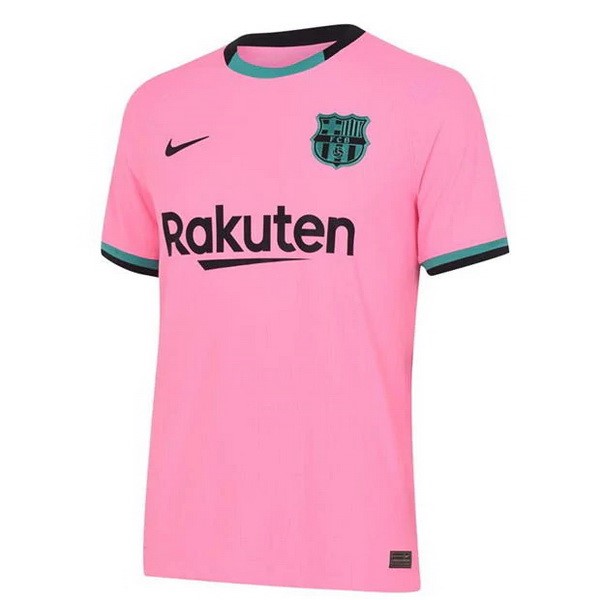 Camiseta Barcelona 3ª Kit 2020 2021 Rosa